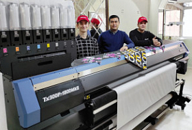 Ташкентский Дом моды AN-NISA выбирает оборудование Mimaki и TitanJet