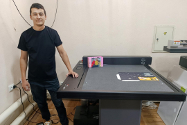 В типографии LABEL PRINT установлен режущий плоттер VULCAN FC-800VC