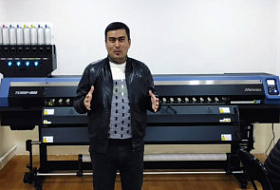 Инсталляция принтера Mimaki TS300P-1800 в крупной компании "Alo Omad Rivoj"