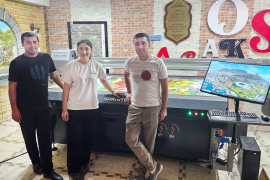 В Кашкадарьинской области установлен УФ-планшетник Sprinter TC-CF2513