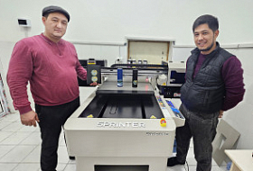 В компании Print OWL установлен новейший УФ-принтер Sprinter DPP A1E