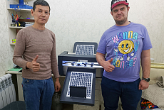 Запуск режущего плоттера VULCAN для печати этикеток в Ташкенте