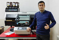 УФ-принтер Mimaki UJF-3042 MkII﻿ установлен в компании "Alo Omad Rivoj"