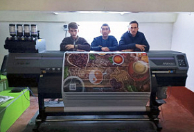 Очередной новейший экосольвентник Mimaki JV100-160! запущен в Намангане