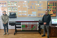 Комбо Mimaki - принтер UJV100 и режущий плоттер CG-130AR в Самарканде