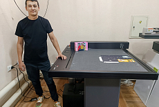 В типографии LABEL PRINT установлен режущий плоттер VULCAN FC-800VC
